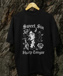Alternative view of Sweet Sin, Sharp Tongue